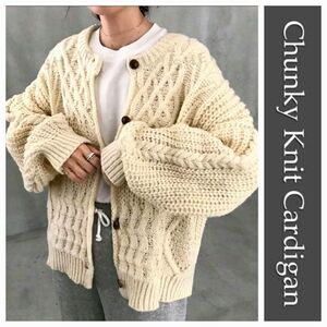Chunky Knit Cardigan